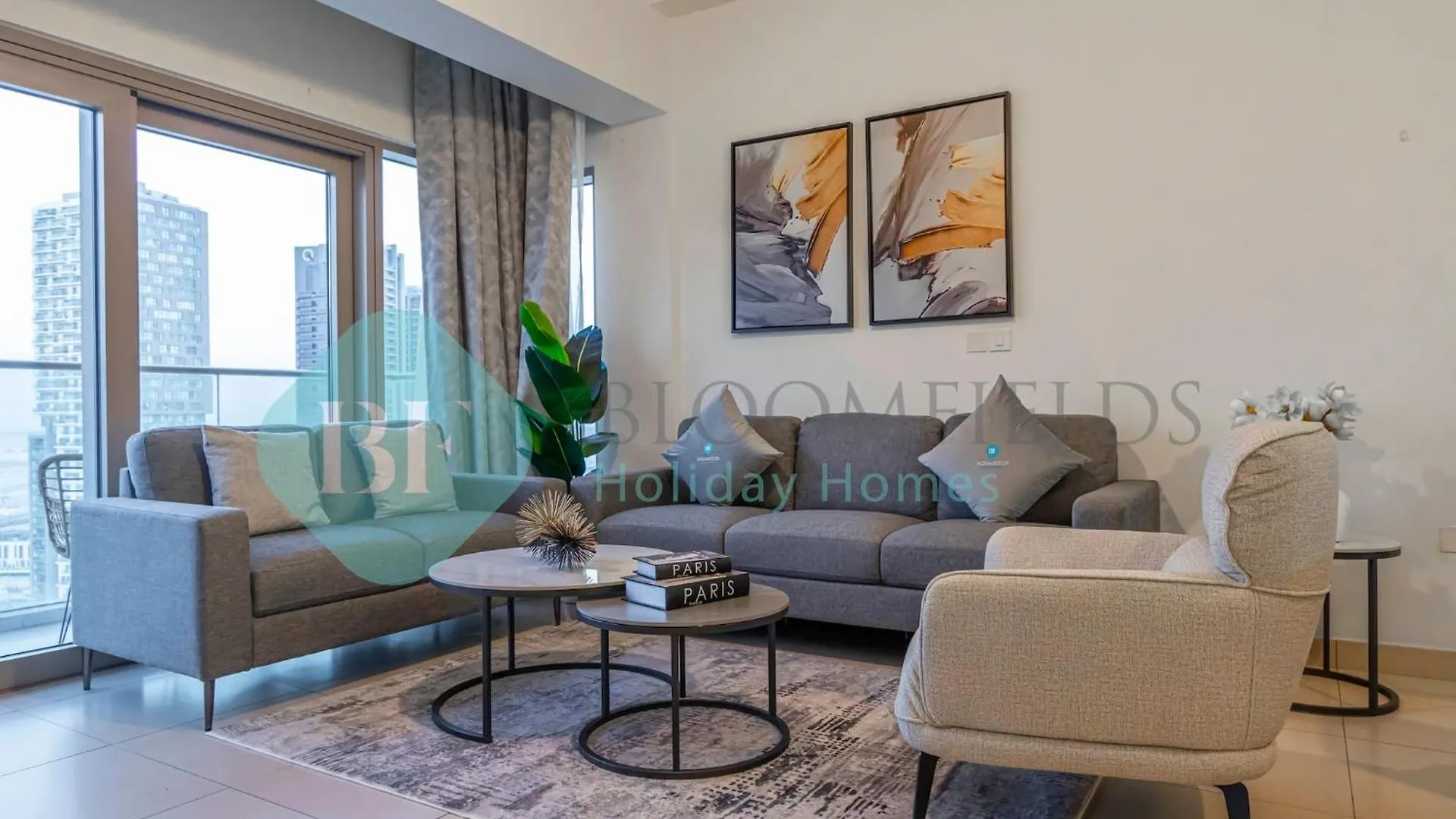 Apartmán Bloomfields Iconic 2Br In Wave Tower Abú Dhabí